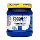 YAMAMOTO NUTRITION BCAA 4:1:1 500 Compresse, Integratore Alimentare di Aminoacidi Ramificati Fermentati con Vitamina B1 e B6, Integratore per Sportivi