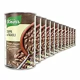 Knor Knorr Zuppa di Fagioli, Maxiformato, 12 pezzi