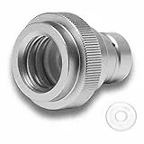 ItsyFox Adattatore Rapido Co2, Compatibile con Gorgogliatore Soda Stream Duo, Art, Terra, Filettatura Trapezoidale Tr21-4, Soda Maker Valve Parti