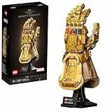 LEGO Super Heroes Marvel Guanto dell’Infinito di Thanos, Modello da Costruzione Avengers da Collezione, Regalo per Adulti, 76191