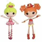 Lalaloopsy Bandai 522584 - Set Bambole Ballerina/Cow Girl