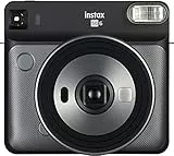 Fujifilm Instax Square SQ6 Fotocamera Istantanea per Foto Formato Quadrato 62 x 62 mm, Graphite Grey