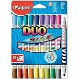 Maped- Pennarelli, Multicolore, 847010