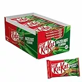 KITKAT Hazelnut Wafer ricoperto di Cioccolato al Latte al gusto Nocciola, 24 Snack da 41.5 g (996 g)