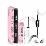 Cevillae Bond and Seal Lashes Glue, Colla Ciglia Finte per Ciglia Finte Ciuffetti Individual Clusters Lashes Extension Lunga Durata 48-72 Ore Impermeabile, Rimuovi Ciglia Incluso