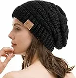 REDESS Slouchy Beanie Hat per Uomo e Donna Winter Warm Chunky Soft Oversize Cable Knit cap