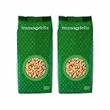 Mundo Feliz Anacardi Tostati con Peperoncino, 2 Confezioni da 400 g