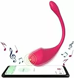 DACYS Ovettò Vîbratóre Donna Sěssúále Farfalla Ｖîbrante Ｍutánde Ovettò Vîbrante Donna Wireless Control App Vîbrátori Sěssúáli per Donna Indosśabile Clìtoride Puńto G Ŝeŝŝo con Telecomando a D