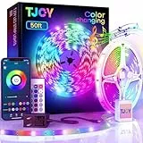 15 m / 49,2 ft Bluetooth LED Strip Lights, Music Sync 5050 LED?Light Strip?RGB Color Changing LED Lights Strip with Phone?Remo...