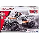 Meccano 6036038 - Set Costruzioni 10 Modelli Veicolo Pick-Up, Pezzi in Metallo