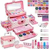 EVACOK Set di Trucchi per Bambini e Bambine, 57 pezzi Set per il Trucco per Bambini, per ragazze, Giocattoli, Halloween, Natale, Regalo di Compleanno per Ragazze 4, 5, 6, 7, 8, 9, 10 anni