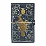 Grupo Erik: Taccuino da viaggio Astrale | Taccuino pelle sintentica con 2 quaderni, porta tessere e tasca espandibile, 19,6x12cm, ideale come diario di viaggio o taccuini viaggi