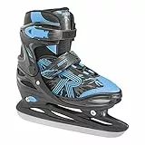 Roces Jokey Ice 3.0 Boy, Pattini da Ghiaccio. Bambino, Nero/Blu Astro, 34-37