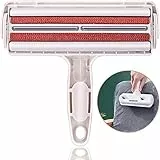 ACE2ACE Togli Peli Animali Rullo Spazzola per Cani e Gatti, Animali Domestici peli Rimozione, Lint Rullo Riutilizzabile Spazzola, Rimuovi la Pelliccia su Cuccia, Tappeti, Vestiti e Divani (Rosso)