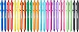 Amazon Basics - Penna a sfera a scatto - Confezione da 24, Assorted
