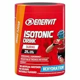 Enervit, Isotonic Drink Arancia, Bevanda Reidratante, per Sforzi Prolungati, Riduce la Stanchezza, con Vitamina D, Tiacina e Niamina, Senza Aromi Artificiali, Barattolo da 420 Grammi
