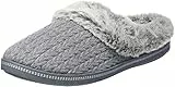 Skechers Accogliente falò, Scarpe da Ginnastica Donna, Grigio, 40 EU