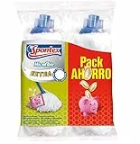 Spontex Extra X2 Mop in microfibra Pack Risparmio 2 Unità