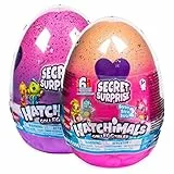 HATCHIMALS CollEGGtibles, set da gioco a sorpresa segreta con 3 cappelli (gli stili possono variare)