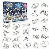 Awutzut Calendario dell'Avvento Rompicapo 2023 Bambini Adulto Regalo di Natale Ragazzi Ragazze Uomini Donne