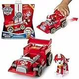 Paw Patrol Race Rescue Veicoli | con Motore Pull-Back, Suono e Personaggi, Cifra:Marshall