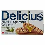 Delicius - Filetti di Sgombro, all'Olio di Oliva, 85 g