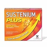 Sustenium Plus - lntegratore energizzante a base di uno specifico complesso di aminoacidi, vitamine e minerali. Per la tua energia fisica e mentale. Confezione da 12 bustine