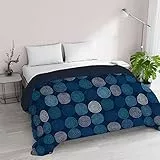 Italian bed Linen Trapunta Invernale BASIC STAMPATA, Matrimoniale, Ipnotic