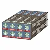 STARBUCKS Espresso Roast Decaffeinato di Nespresso, Caffè Dalla Tostatura Scura 8 x 10 (80 Capsules)