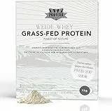 Protero Weide Whey Protein | polvere proteica 100% naturale del siero di latte di pascolo | proteine pure 1kg