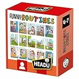Headu Funny Routines Gioca E Scopri Cosa Fanno Mu51319 Gioco Educativo Per Bambini 4-6 Anni Made In Italy