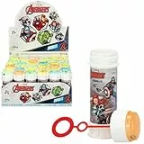 DULCOP - Bolle Sapone 'Avengers Assemble' Marvel Comics - Espositore da 36 Pezzi - 559000