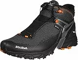 Salewa MS Ultra Flex Mid Gore-TEX Scarpe da Trail Running, Black/Holland, 44.5 EU