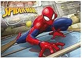 Spiderman - Cialda per Torta - Decorazioni Comestibili per le Torte Compleanno - A5