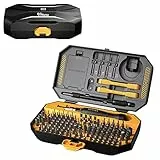 Set Cacciaviti Uktunu 145 in 1 Precisione Magnetici Professionali Kit Cacciavite di Riparazione Portatile per Orologio, Occhiali, Smartphone, PC, Tablet, Elettronica