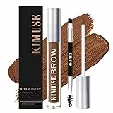 KIMUSE Gel per sopracciglia, tinta per sopracciglia, impermeabile, a lunga durata, a prova di sbavature, a prova di trasferimento (AUBURN)