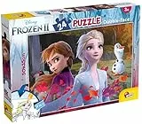 Lisciani Giochi- Disney-DF Plus Frozen 2 Puzzle Doppia Faccia, Multicolore, 24 Pezzi, 81295
