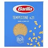 Barilla Pasta Tempestine N.21, Pastina di Semola di Grano Duro, I Classici, 500g