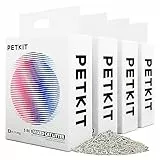 PETKIT 5 in 1 Lettiera per Gatti Mista - Confezione da 4, Lavabile, Inodore, Carbone Attivo, Ultra Assorbente e ad Asciugatura Rapida(Quattro Borse)