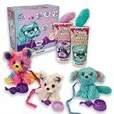 Sbabam, FUNNY BOX Lovely Pets Puppy Love, Peluche Morbidi con Accessori Inclusi, 2 Pz, Animali Giocattolo per Bambini, Giochi per Bambini e Pupazzi da Edicola, Peluches da Lavare, Asciugare, Pettinare