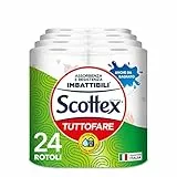 Scottex Tuttofare, Confezione da 24 Maxi Rotoli Carta (6x4)