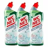 Wc Net - Candeggina Gel Extra White, Detergente per Sanitari e Superfici, Essenze Assortite a Seconda della Disponibilità, 700 ml x 3 Confezioni
