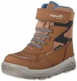 Superfit Mars, Stivali da Neve, Marrone Blu 3000, 32 EU Stretta