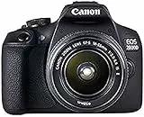 Canon EOS 2000D 18-55 IS SEE Fotocamera, Nero