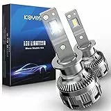 KOYOSO H1 LED Lampadine per Fari 90W 16000LM Kit di Conversione 6500K Bianco, Confezione da 2
