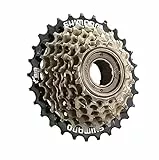 SHIMANO MFTZ5007428, Corona Bicicletta, 14/28, Grigio