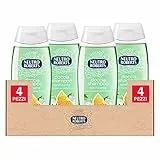 4x Neutro Roberts Doccia Shampoo Tonificante con Agrumi e Vitamine della Frutta PH Fisiologico e Senza Sapone - 4 Flaconi da 250ml ognuno