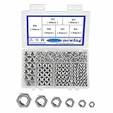 newlng Dadi Esagonali M2 M3 M4 M5 M6 M8 Dadi Autobloccanti Bulloni Esagonali Controdado Acciaio Inox 304 Assortimento Dadi di Bloccaggio Inserti Filettati 310Pezzi
