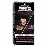 Schwarzkopf, Palette Colorazione Permanente, Tinta per Capelli, Crema Colorante Professionale, Copertura dei Capelli Bianchi, Sistema Anti-danni, Tonalità 3-3Viola Profondo