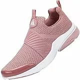 Mishansha Uomo Scarpe da Corsa Traspiranti Mesh Camminata Scarpe Casual Elastico Morbido Piatto All'Aperto Interior Top Basso Senza Chiusura Sport Shoes Donna Scarpe da Jogging, Rosa 36